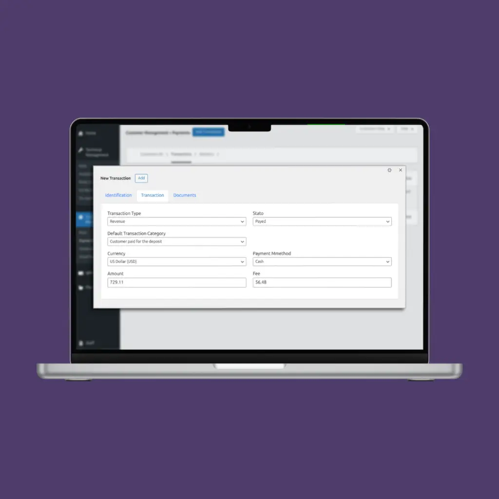 customer management payments